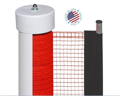 Kidkusion Retractable Driveway Guard, Orange, 25' Driveway Safety; Made in The USA; Outdoor; Visual Barrier; Adjustable