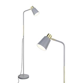 LALISU Floor Lamp, Industrial Floor Lamps for Living Rooms Rustic