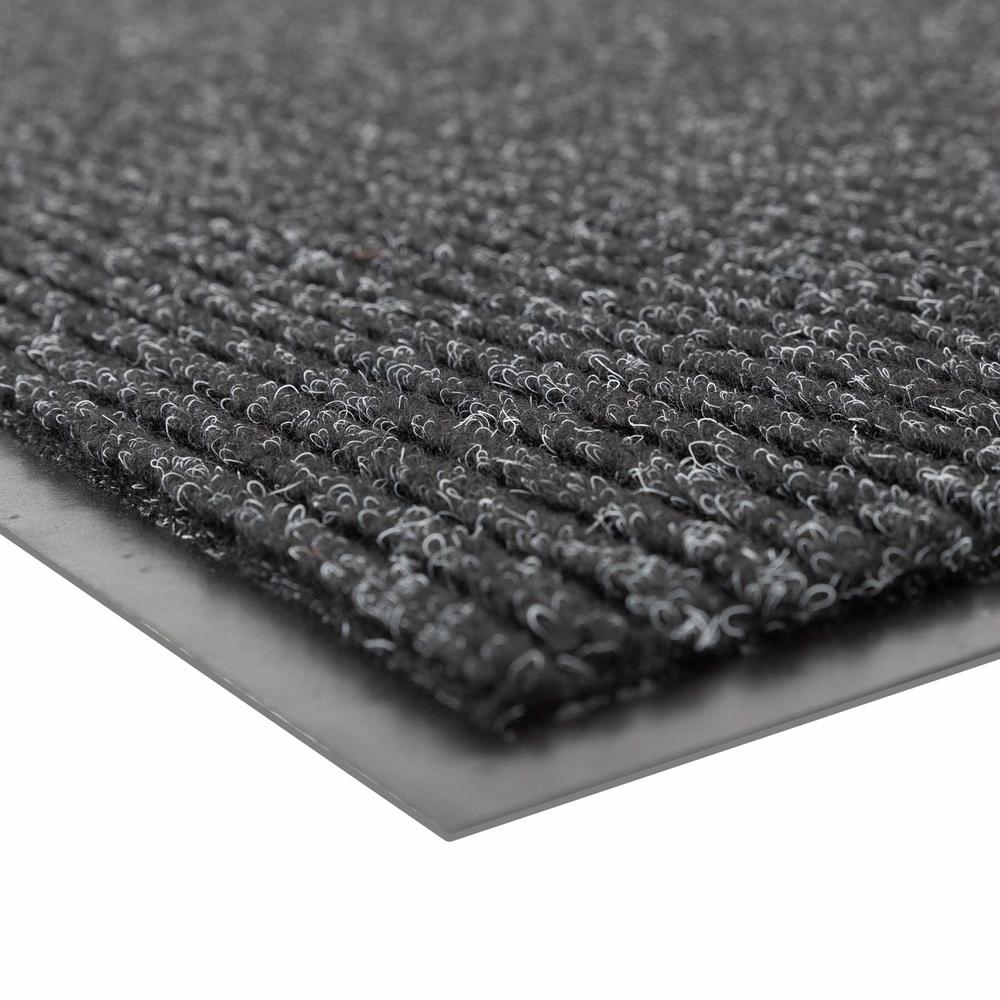 Notrax 109 Brush Step Entrance Mat, 4' x 6', Charcoal (109S0046CH)