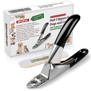 WeinaBingo Dog Cat Nail Clippers, Professional Pet Claw Trimmer