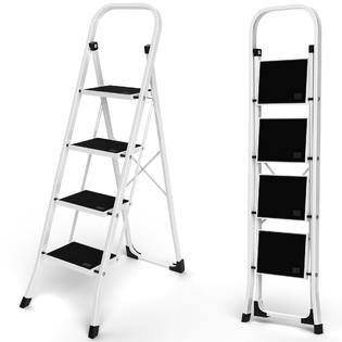 Aluminum Kitchen Step Stools Amazon GameGem Step Ladder, Aluminum