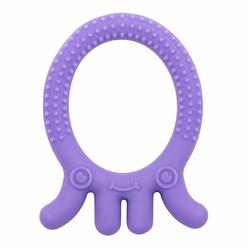Dr. Brown's Flexees Friends Silicone Teether, Purple Octopus