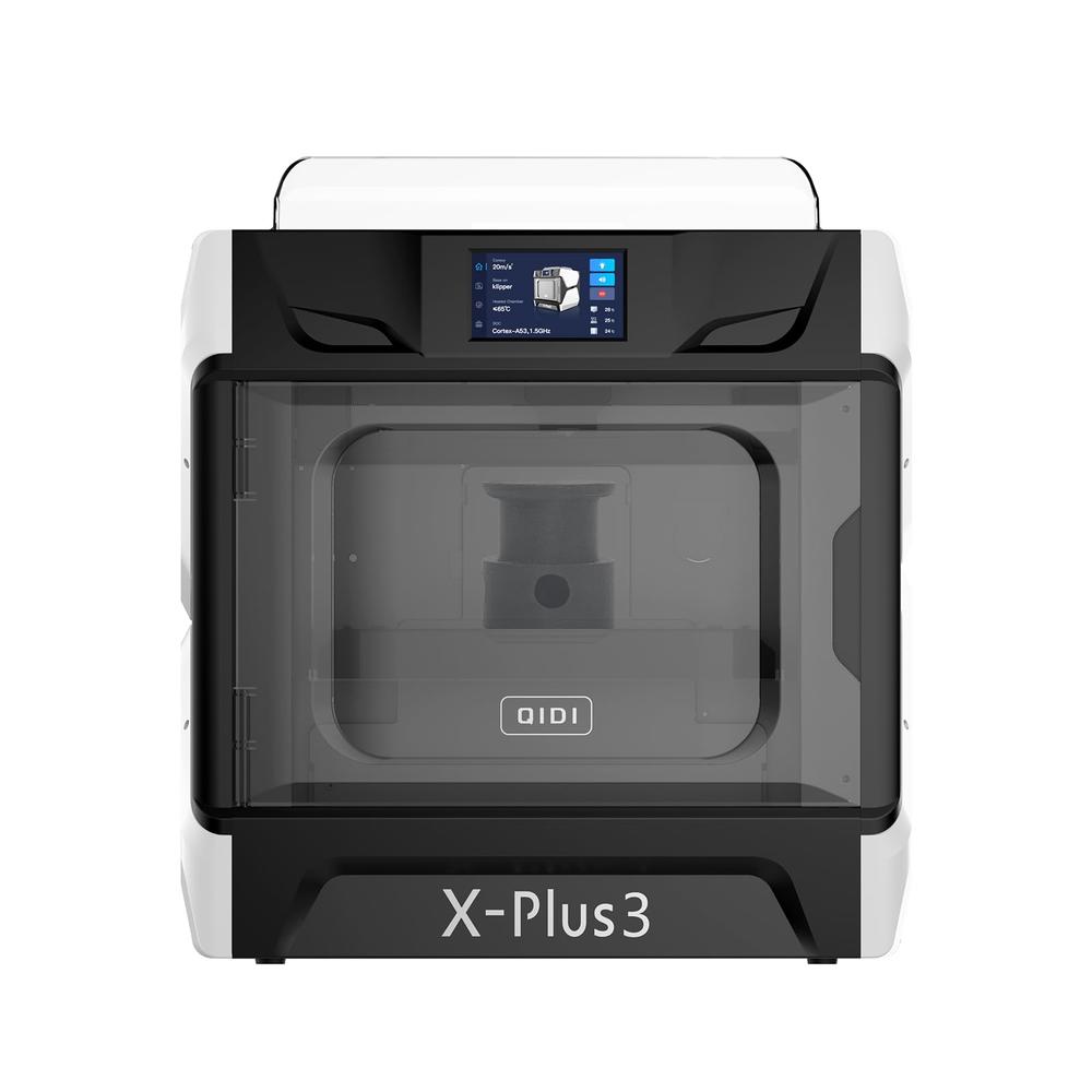 R QIDI TECHNOLOGY X-PLUS3 3D Printers Fully Upgrade, 600mm/s Industrial Grade High-Speed 3D Printer, Acceleration 20000mm/s2, 65
