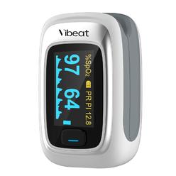 Vibeat Oxygen Meter Fingertip Pulse Oximeter with Alarm, O2 Sat Monitor Finger for Oxygen, Check Blood Oxygen Saturation Level (