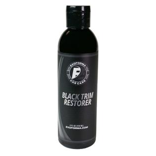 ExoForma Black Trim Restorer - Restores Factory Black to Plastic Trim -  Protects Against UV Rays - Unique Dye-Infused Formula La
