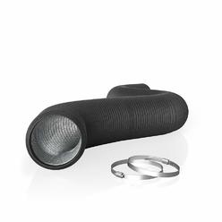 AC Infinity 6-Inch (150mm) Backdraft Damper - Spring-Loaded Duct Insert For Range Hoods & Bathroom Fans, Galvanized Steel