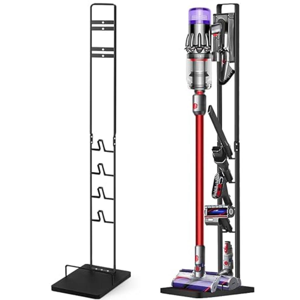 Haturi Vacuum Stand, Vacuum Accessories Stable Metal Storage Bracket Holder for Dyson Handheld V15 V11 V10 V8 V7 V6 Cordless Vac