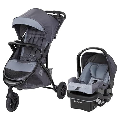 Baby Trend Tango 3 All-Terrain Stroller Travel System, Ultra Grey