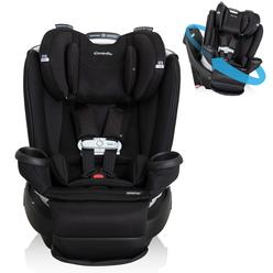Evenflo Gold Revolve360 Extend All-in-One Rotational Car Seat with SensorSafe (Onyx Black)