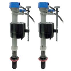 Fluidmaster 400H-5003 Performax Universal Toilet Fill Valve with Tank and Bowl Water Control 2-Pack, Blue