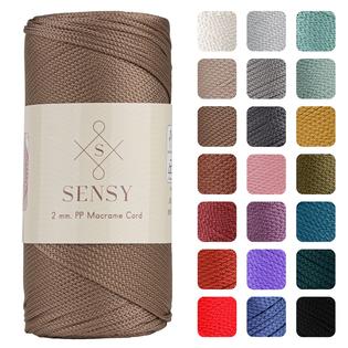 S SENSY Sensy Premium 2mm 251 Yards Polyester Rope 100