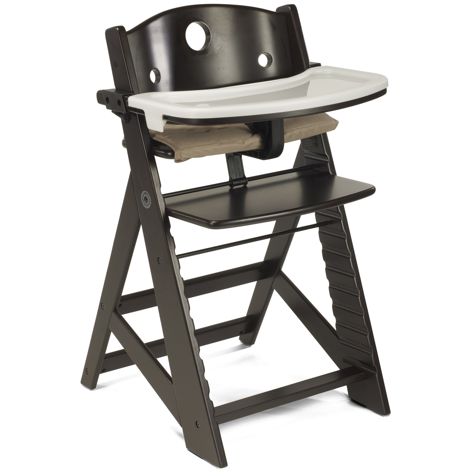 Keekaroo Height Right High Chair with Tray, Espresso