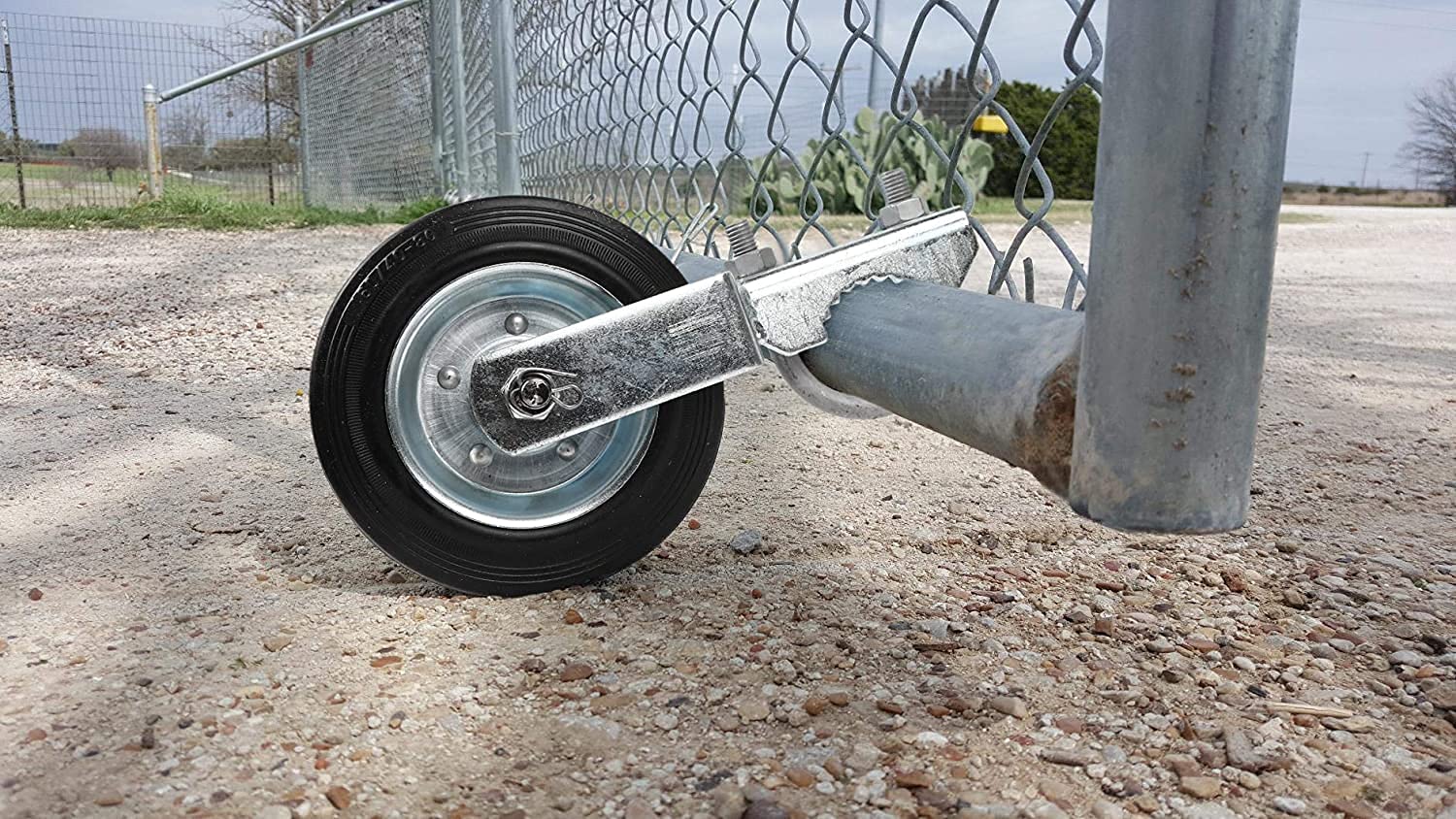 Mofeez Gate Wheel for Metal Swing Gate with 1-5/8
