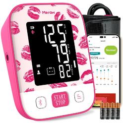 Meraw Blood Pressure Monitor Home Use, Blood Pressure Cuff Digital Arm, Blood Pressure Monitor Automatic Cuff 8.7-16.5" Bluetoot