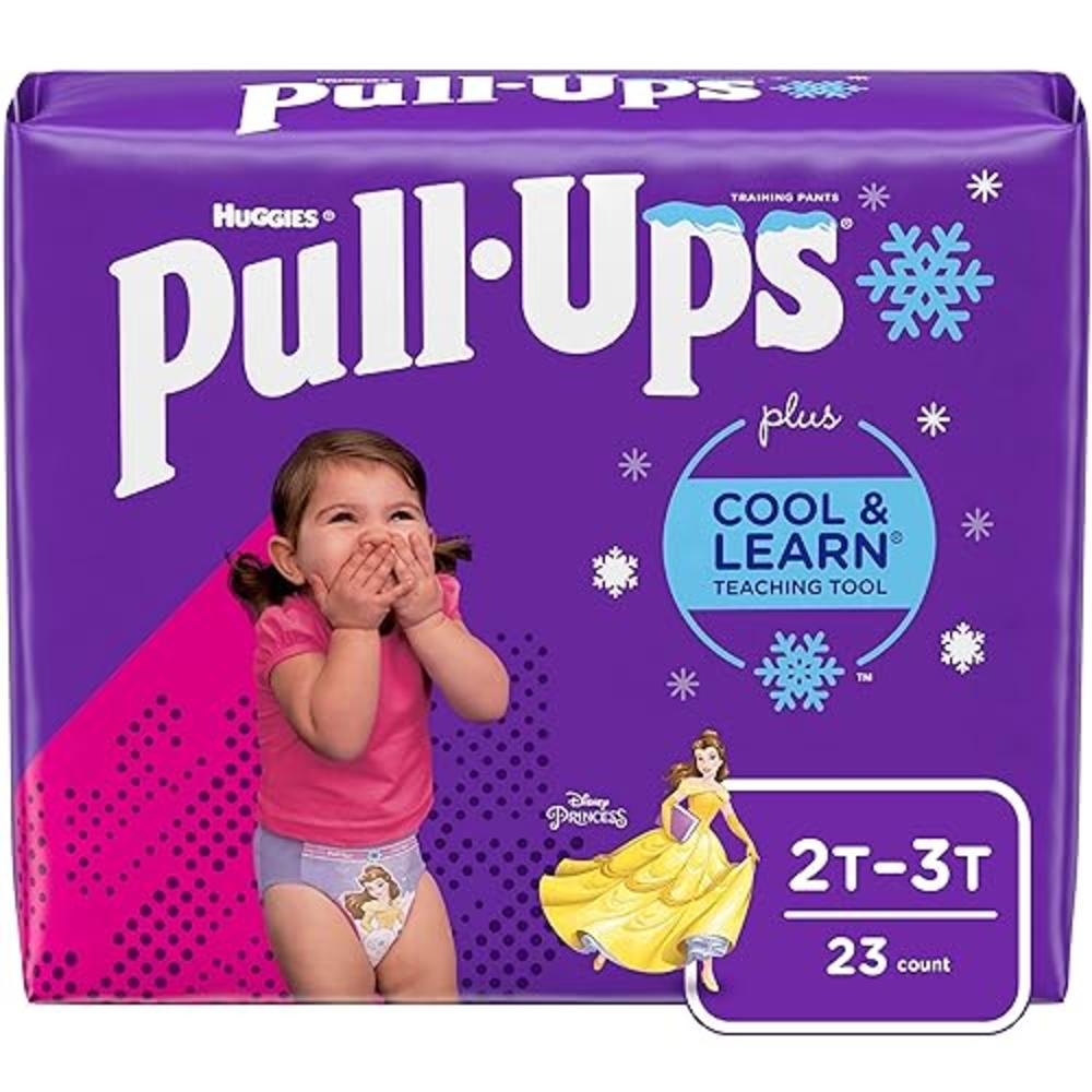 Pull-Ups Cool & Learn Girls' Training Pants, 2T-3T, 23 Ct