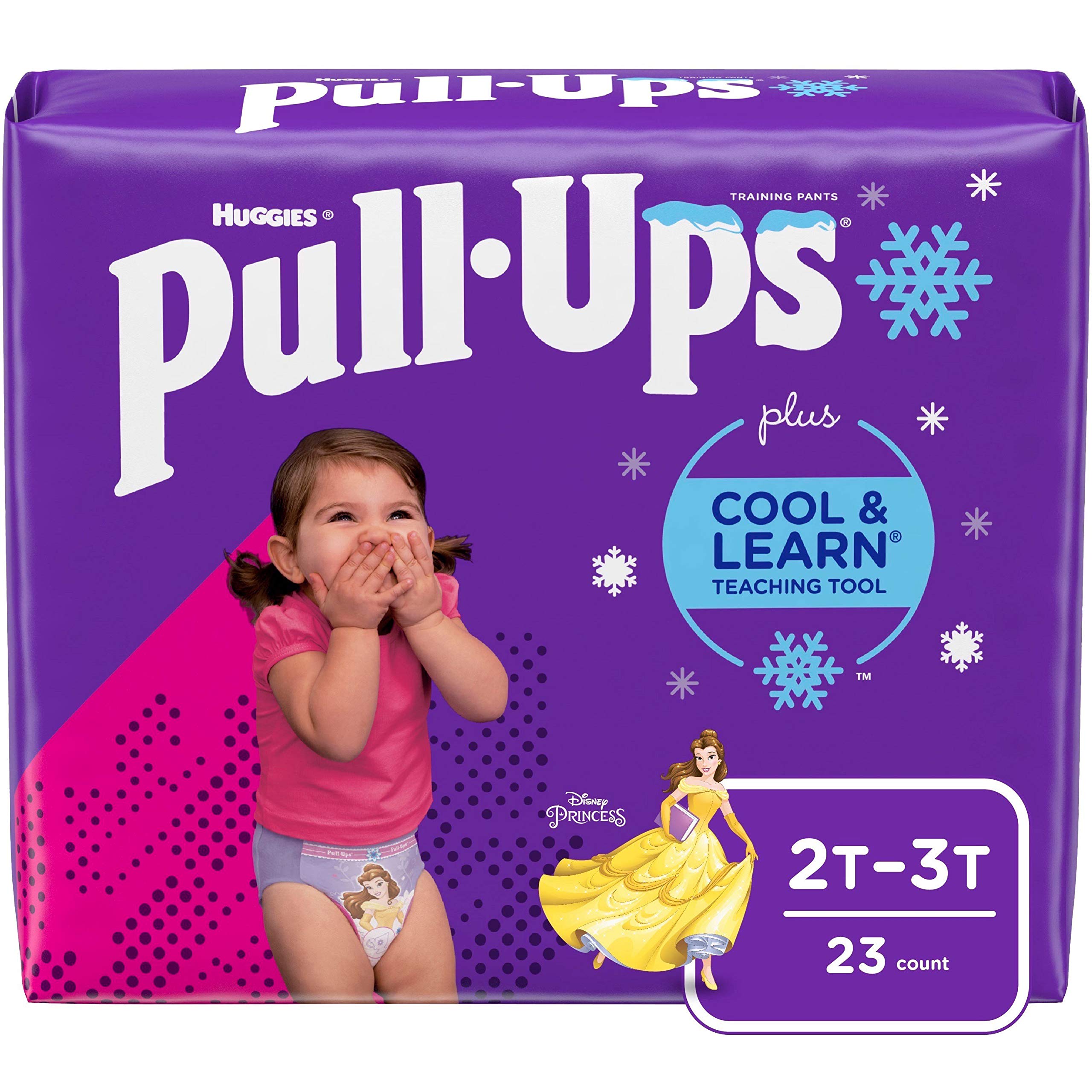 Pull-Ups Cool & Learn Girls' Training Pants, 2T-3T, 23 Ct
