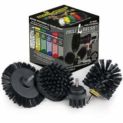 Drill Brush Power Scrubber by Useful Products Drillbrush Black - Grill Brush - Grill Tools Clean Gas Grills, Electric Smokers, Charcoal Grills, Oven Racks, and Fireplace Grat