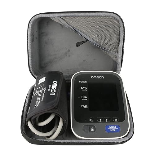 co2crea Hard Travel case Replacement for Omron 10 Series BP785N / BP786 / BP786N Upper Arm Blood Pressure Monitor Cuff
