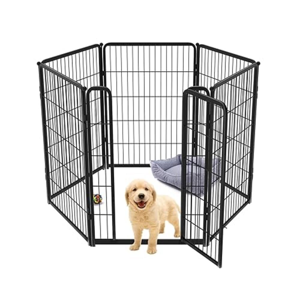 FXW HomePlus Dog Playpen for Designed Indoor Use, 40" Height for Large Dogs│Patent Pending