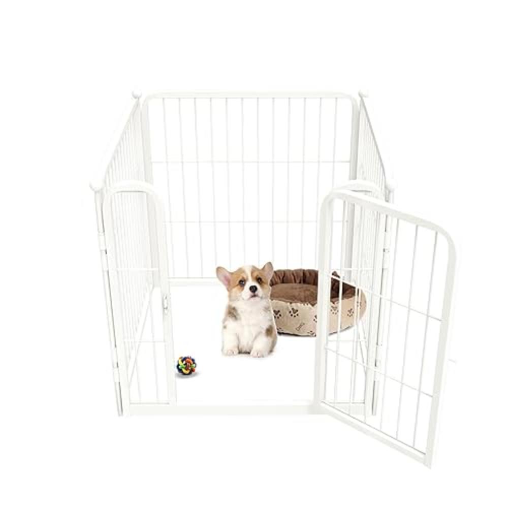 FXW HomePlus Dog Playpen Designed for Indoor Use, 24" Height for Puppy and Small Dogs│Patent Pending
