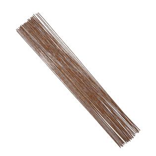 Decora DECORA 18 Gauge Brown Floral Wire for Artificial Flower Making 16  inch,50/Package