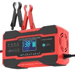 Outerman Car Battery Charger 12V 24V Lithium Battery Charger Auto