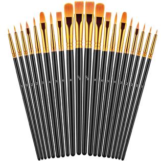 Artstorys 13567hd-1 Paint Brushes Set, 20 Pcs Paint Brushes for Acrylic  Painting, Oil Watercolor Acrylic Paint Brush, Artist Paintbrushes for Face R