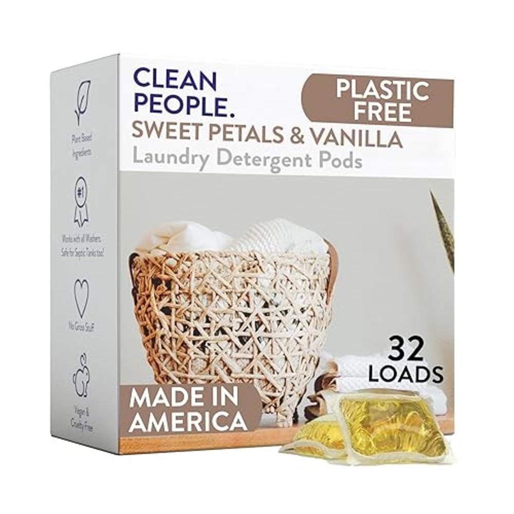 THE CLEAN PEOPLE Clean People Laundry Detergent Pods - Plant-Based ...
