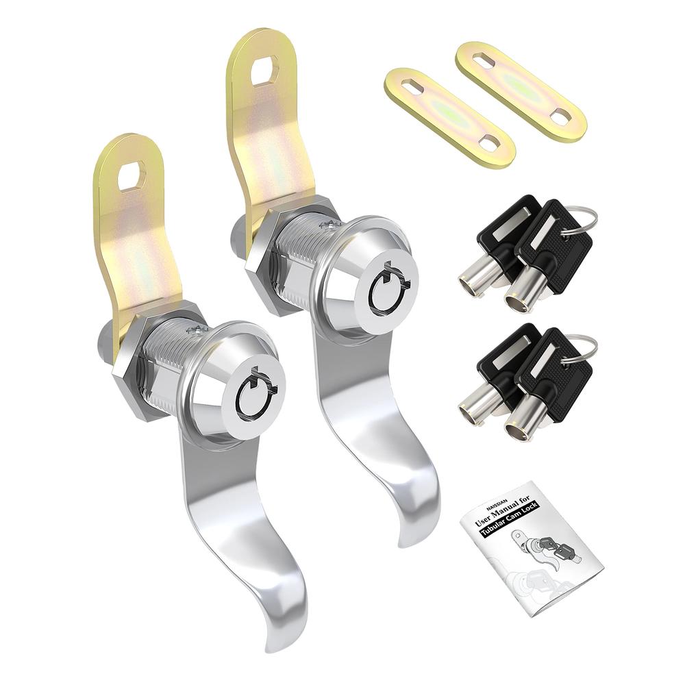 Naissian RV Locks for Storage Door 7/8 Inch, RV Compartment Locks Cam ...