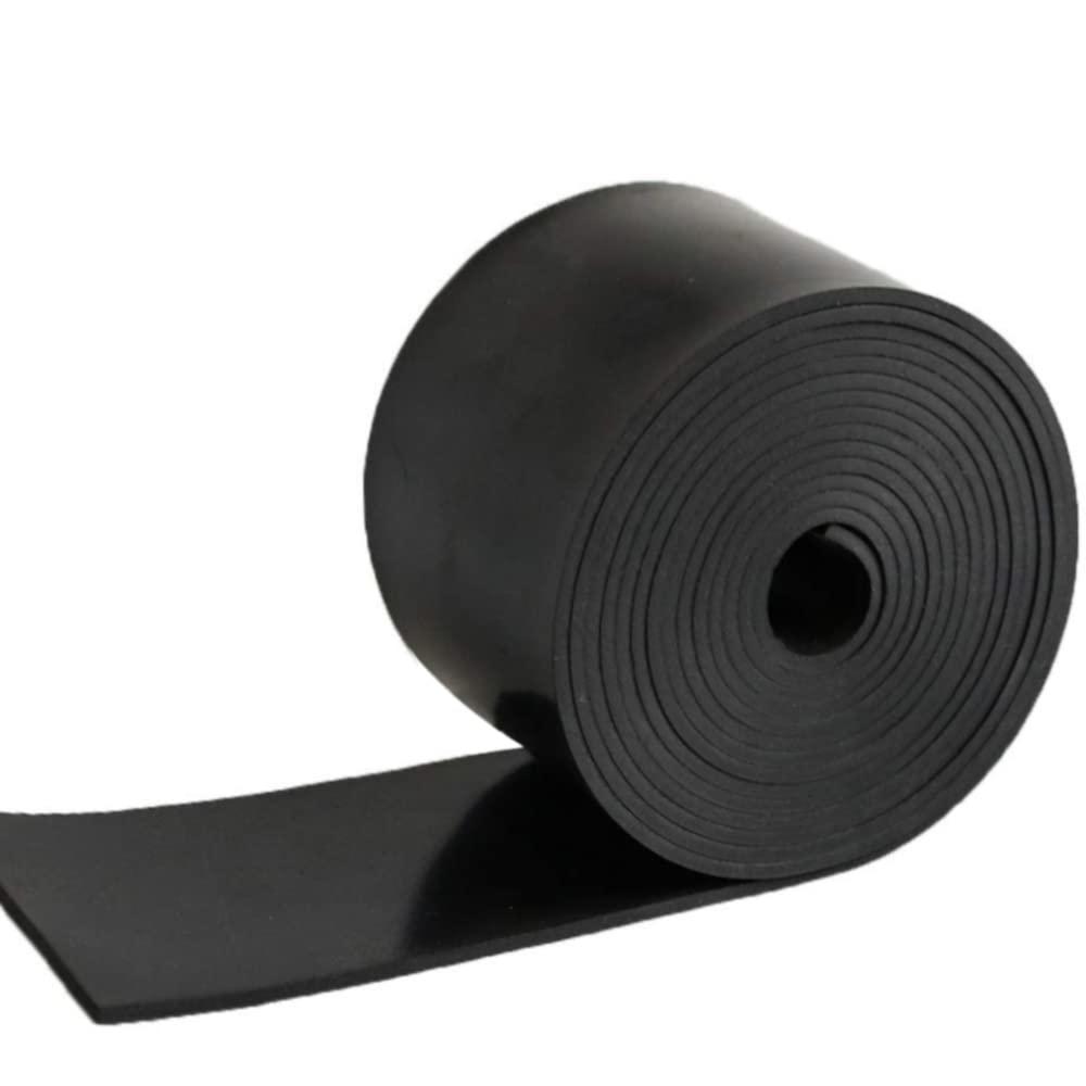 Neoprene Rubber Sheet - 3/16" Thick, 8" X 12", 60A Hardness Black Medium K 915863 - Foto 12