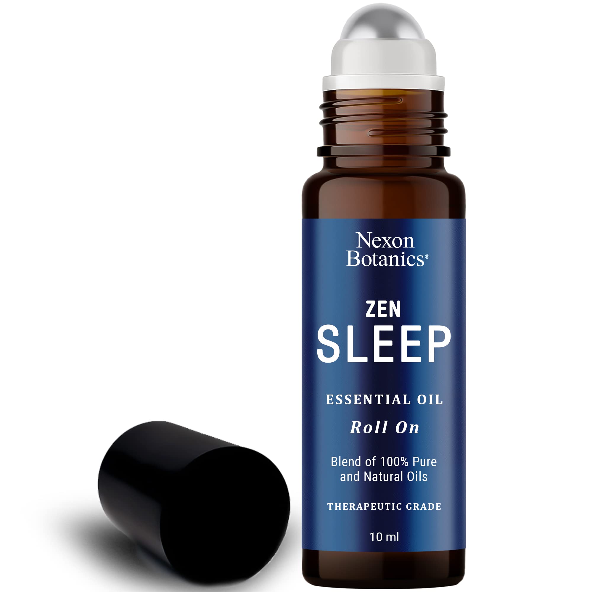 Nexon Botanics Zen Sleep Essential Oil Roll On 10ml - Roll On Sleep Essential Oil - Roll On Essential Oils Sleep - Serenity, Deep Sleep Essenti