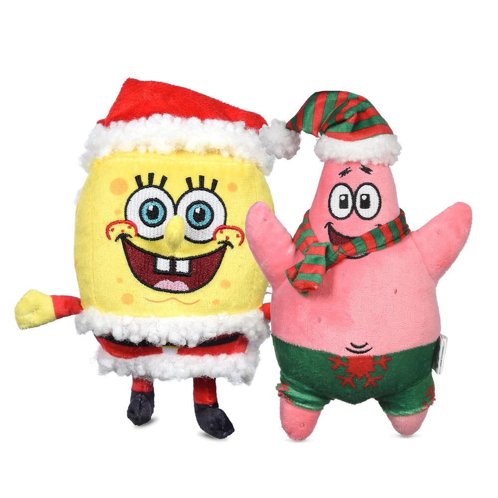 Spon Star SpongeBob SquarePants for Pets Spongebob and Patrick Star 2pc Holiday 6 ...