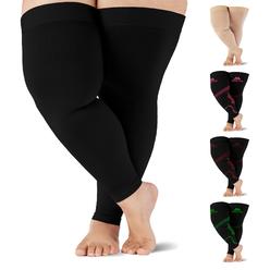 Presadee Premium Zipper Compression Socks - 20-30 MmHg Firm Support For Swelling & Leg Fatigue, Open Toe