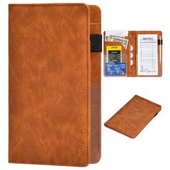 HerriaT Server Books for Waitress - Leather Waiter Book Server Wallet with Zipper Pocket, Cute Waitress Book&Waitstaff Organizer with Mo