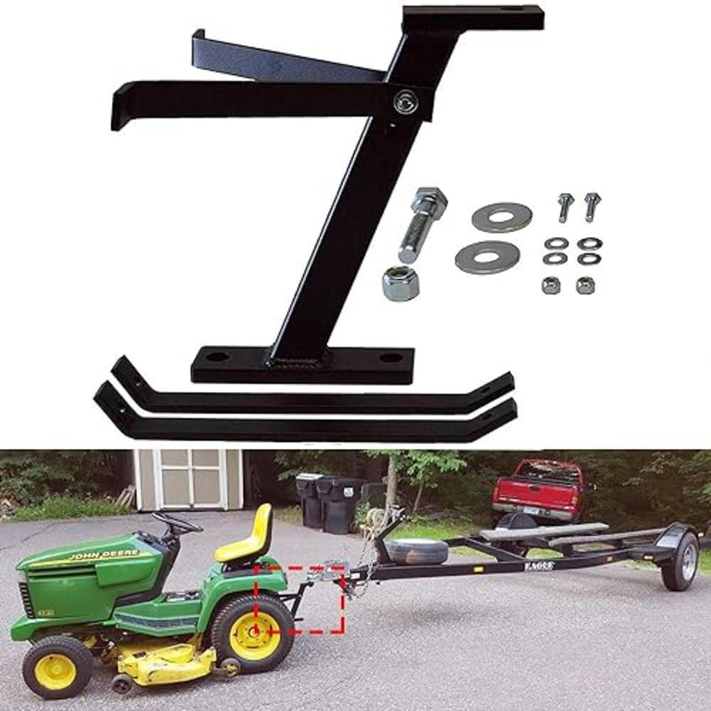 ELITEWILL Lawn Mower Trailer Towing Hitch, Garden Tractor Pro Hi Hitch Compatible with John Deere Cub Cadet Husqvarna Craftsman 