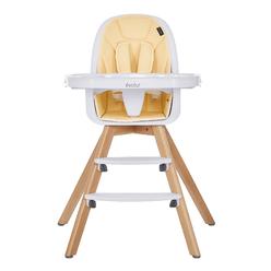 Evolur Zoodle 3 in 1 High Chair, Modern Design, Toddler Chair, Removable Cushion, Adjustable Tray, Baby and Toddler, Yellow