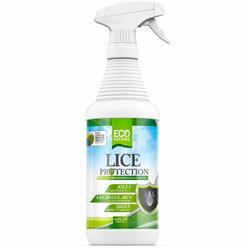 Eco Defense USDA Biobased Lice Spray for Furniture, Bedding, and Home - Natural Extra Strength Treatment Kills Head Lice, Eggs a