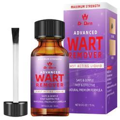 DR. DERM Wart Remover Maximum Strength - Wart Remover Fast Acting Liquid Gel - Plantar and Genital Wart Treatment, Wart & Corn R