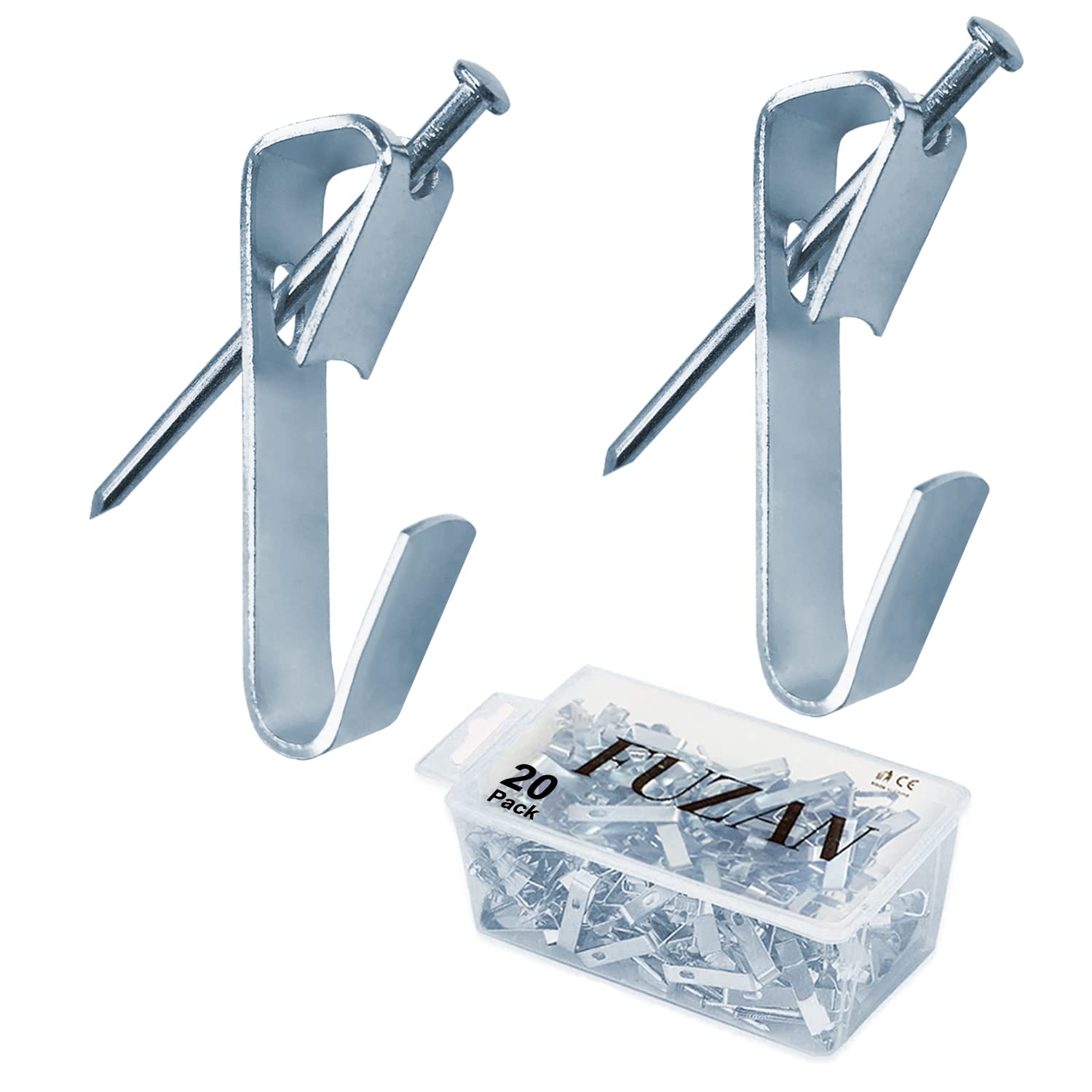 20 pcs Heavy Duty Picture Hooks, FUZANWJ Professional Picture