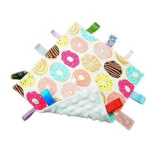 Upalupa Lovey Baby Security Tags Blanket Soft Comfort Soothing