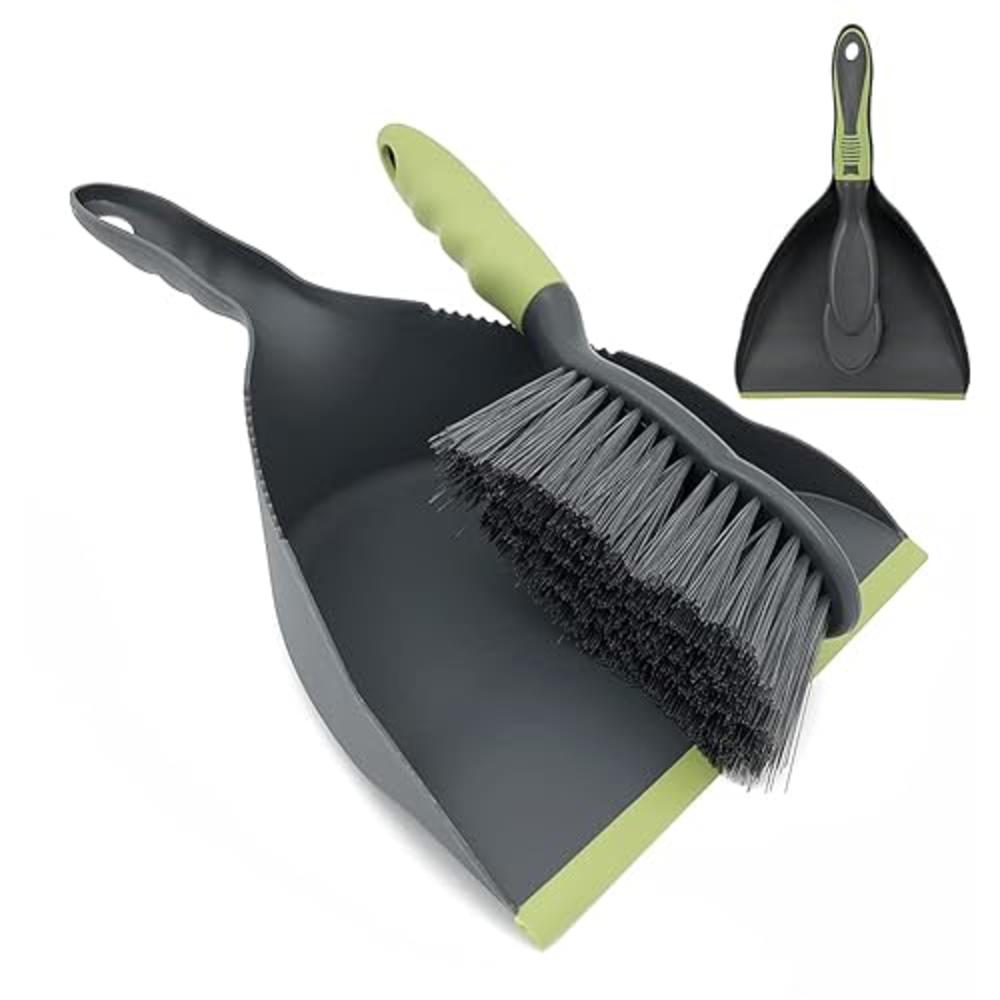 WDDBHSKN Dustpan Small Brush Hand Broom - Dust pan and Brush Set, Small Brush and Dustpan Set, Hand Broom and Dustpan Set, Handheld Broom