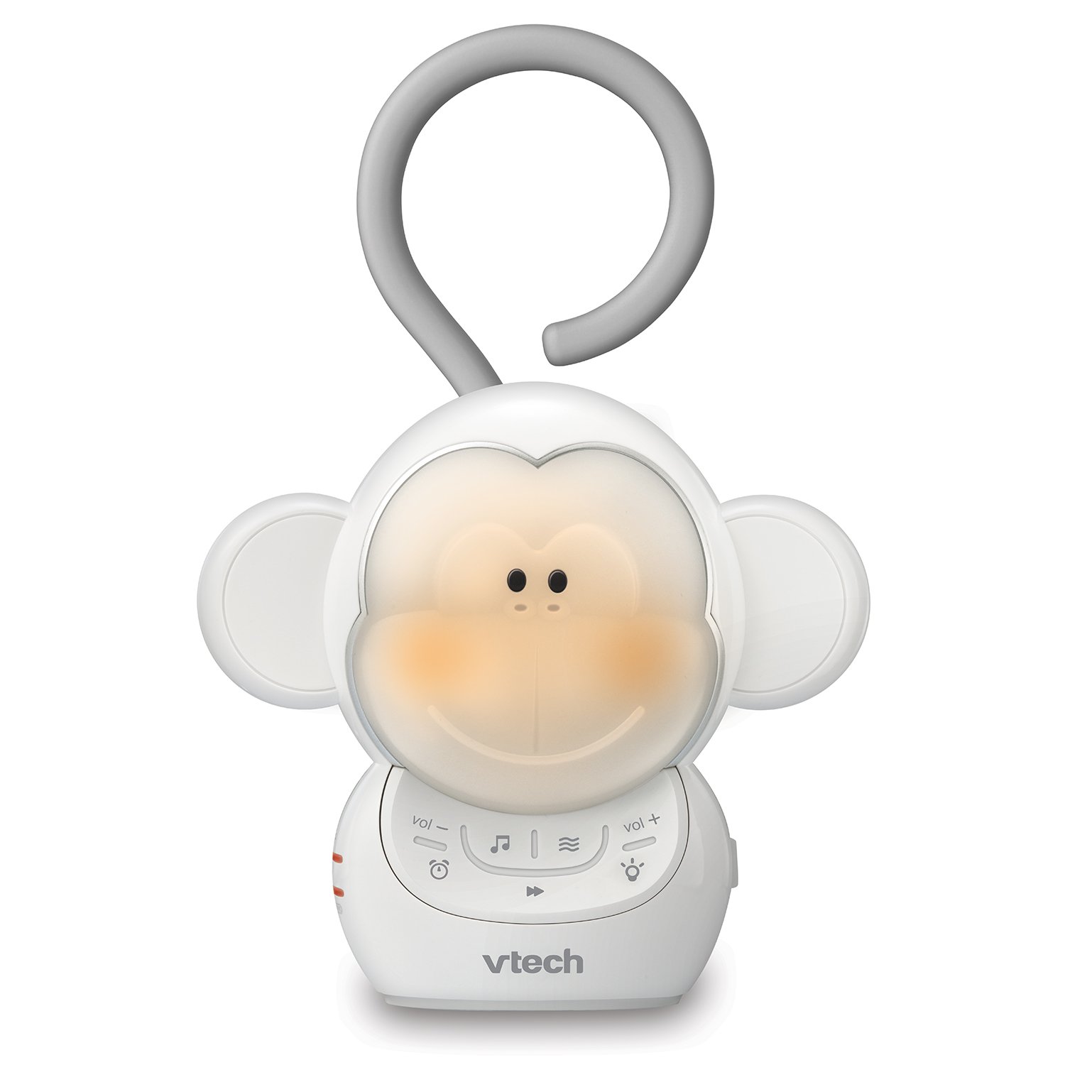 VTech BC8211 Myla The Monkey Baby Sleep Soother with a White Noise Sound Machine Featuring 5 Soft Ambient Sounds, 5 Calming Melo