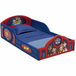 Delta Children Nick Jr. PAW Patrol Plastic Sleep and Play Toddler Bed with Attached Guardrails by Delta Children