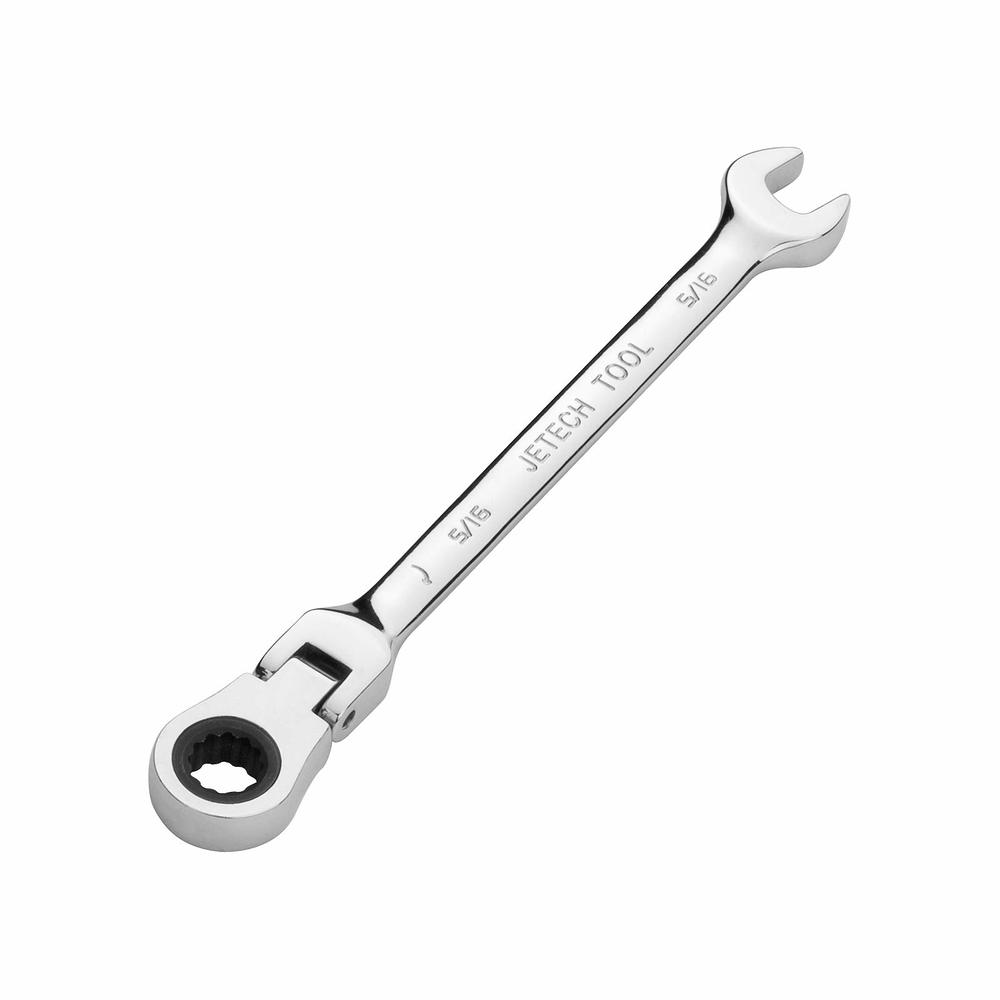 Jetech 5/16 Inch Flexible Head Gear Wrench, Industrial Grade Flex ...