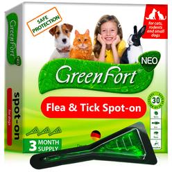 Beloved pets Flea and Tick Prevention for Dogs & Cats, Rabbits - Natural Flea Treatment & Home Pest Control - Topical Flea & Mosquito Repelle