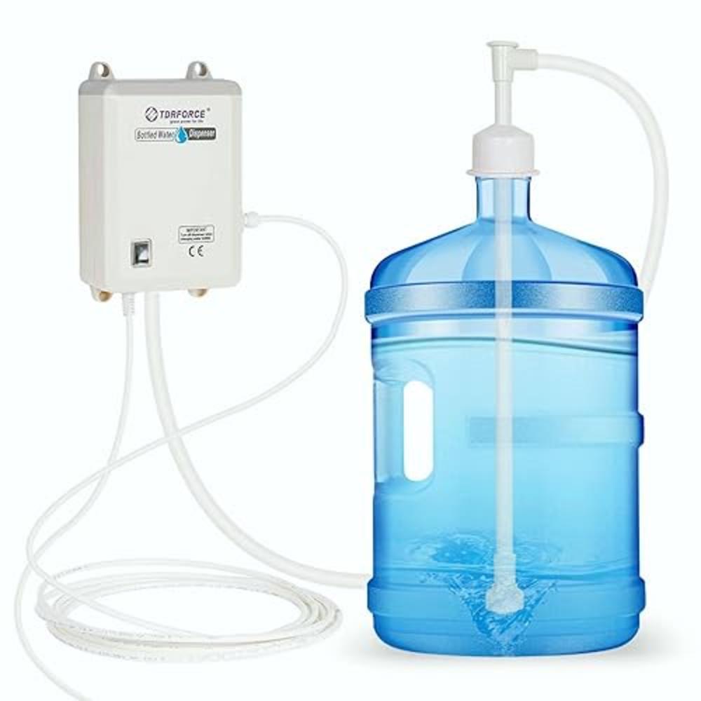 TDRFORCE 5 Gal Bottled Water Dispenser Pump Dispensing System 5 Gallon Water Dilivery Jug Automatic Electric Water Dispenser Bot