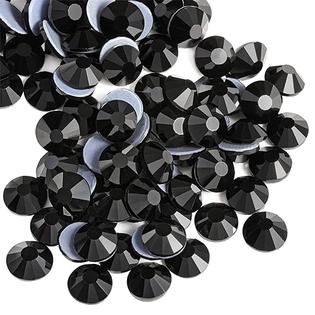 Beadsland Hotfix Rhinestones, 1440pcs Flatback Crystal Rhinestones for  Crafts Clothes DIY Decoration, Black, SS16, 3.8-4.0mm