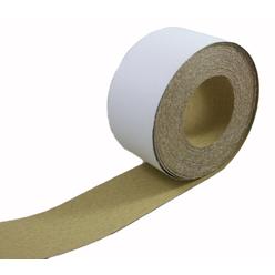ABN Adhesive Sticky Back 80-Grit Sandpaper Roll 2-3/4in x 20 Yards Aluminum Oxide Golden Yellow Longboard Dura PSA