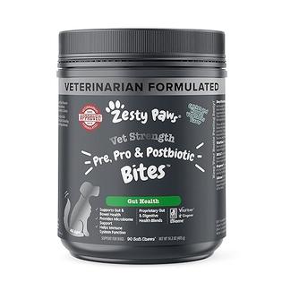 Zesty Paws Probiotics for Dogs Digestive Enzymes for Gut Flora