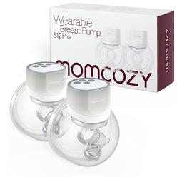 Momcozy S12 Pro Hands-Free Breast Pump Wearable, Double Wireless Pump with Comfortable Double-Sealed Flange, 3 Modes & 9 Levels 